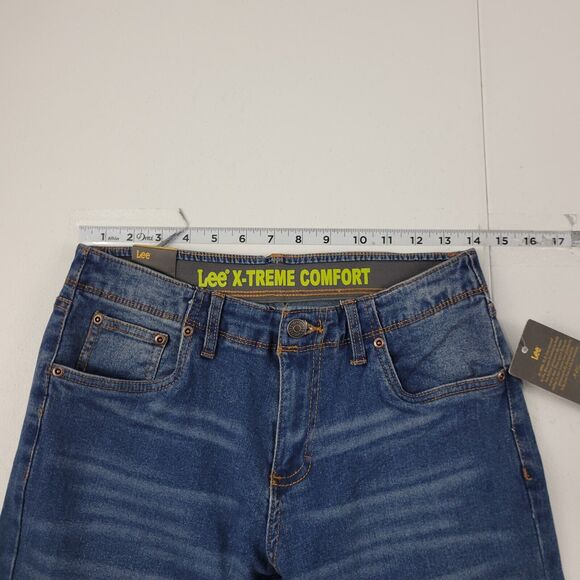Lee x-treme comfort jeans slim 14 womens 2632 denim blue 28x30 nwt - Picture 6 of 12